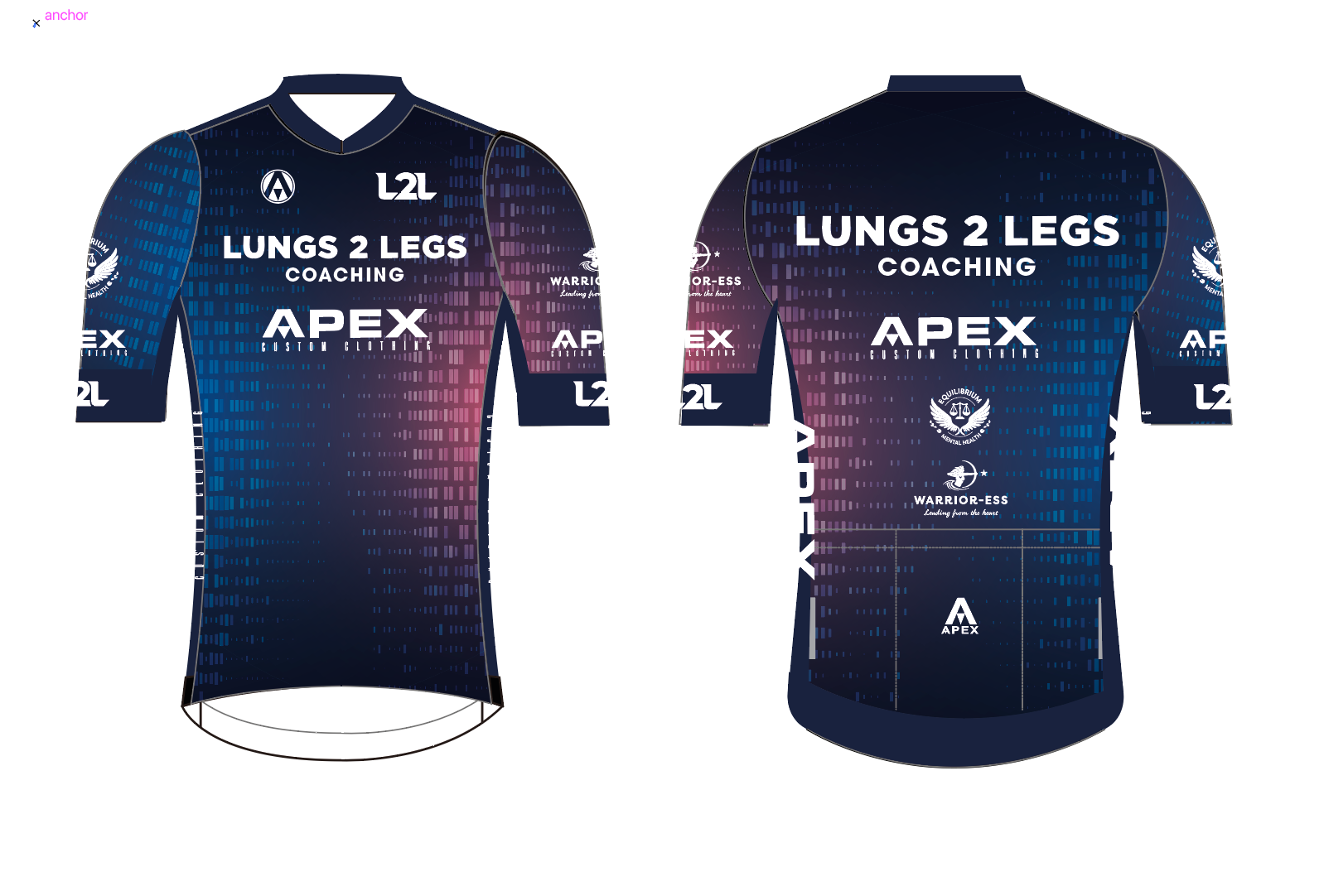 LUNGS 2 LEGS PRO SHORT SLEEVE JERSEY
