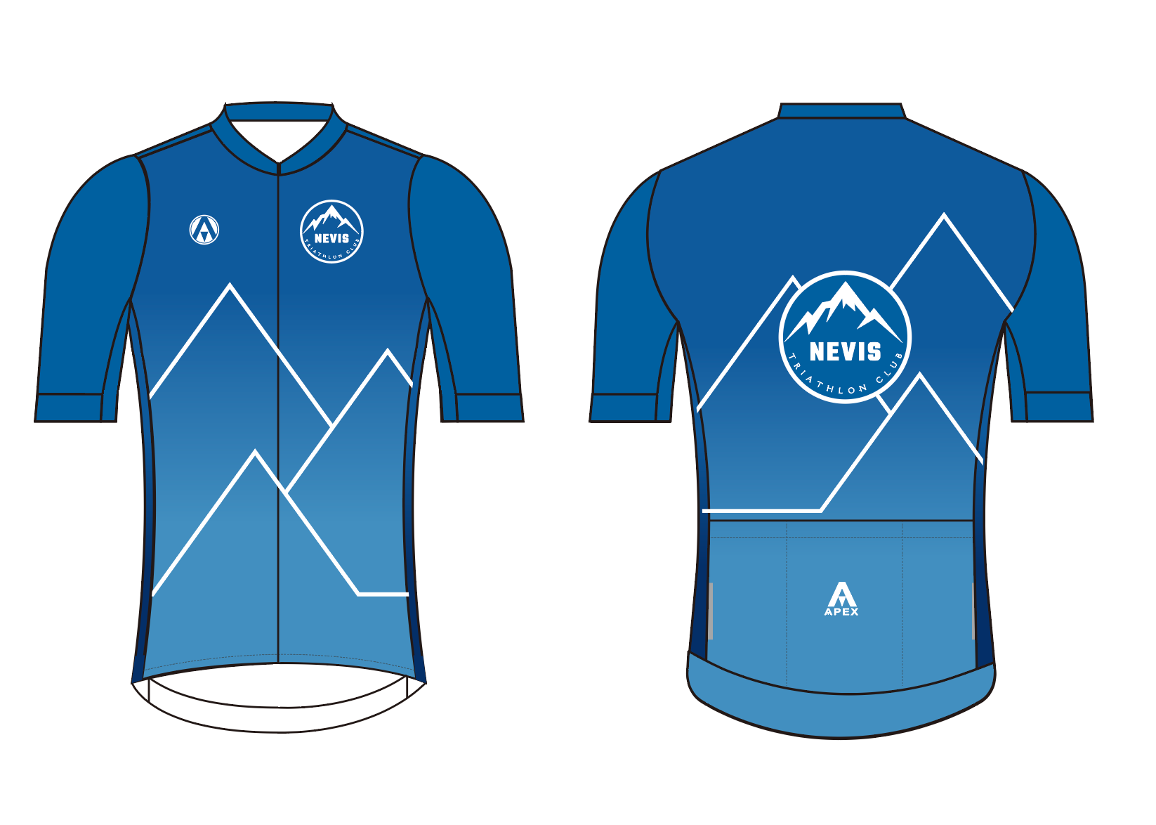 NEVIS TRI PRO SHORT SLEEVE JERSEY
