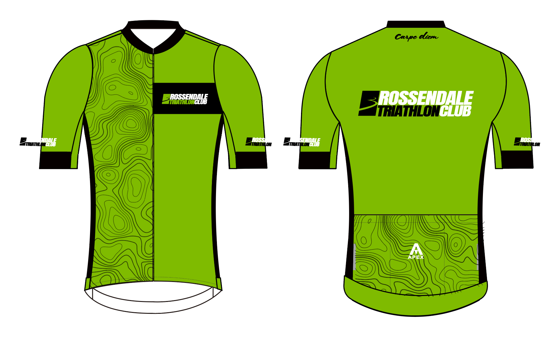 ROSSENDALE TRI CLUB PRO SHORT SLEEVE JERSEY