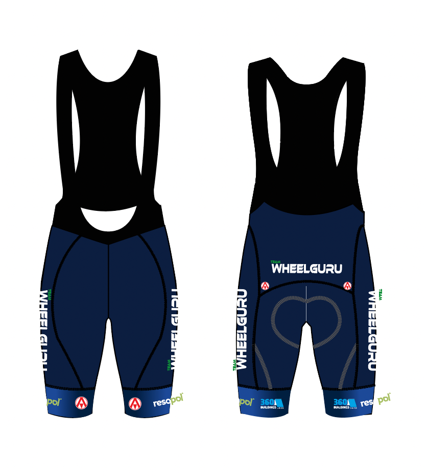 WHEELGURU PRO BIB SHORTS