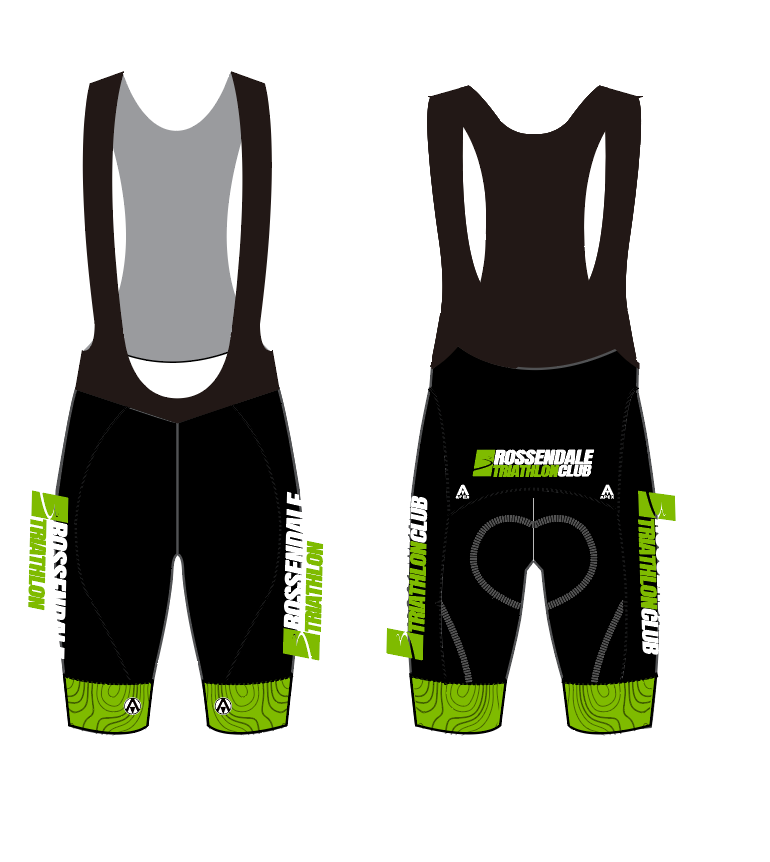 ROSSENDALE TRI CLUB PRO BIB SHORTS