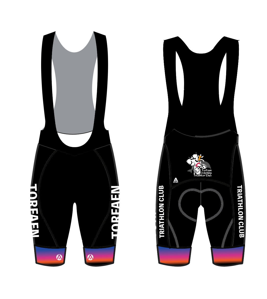 TORFAEN TRI PRO BIB SHORTS
