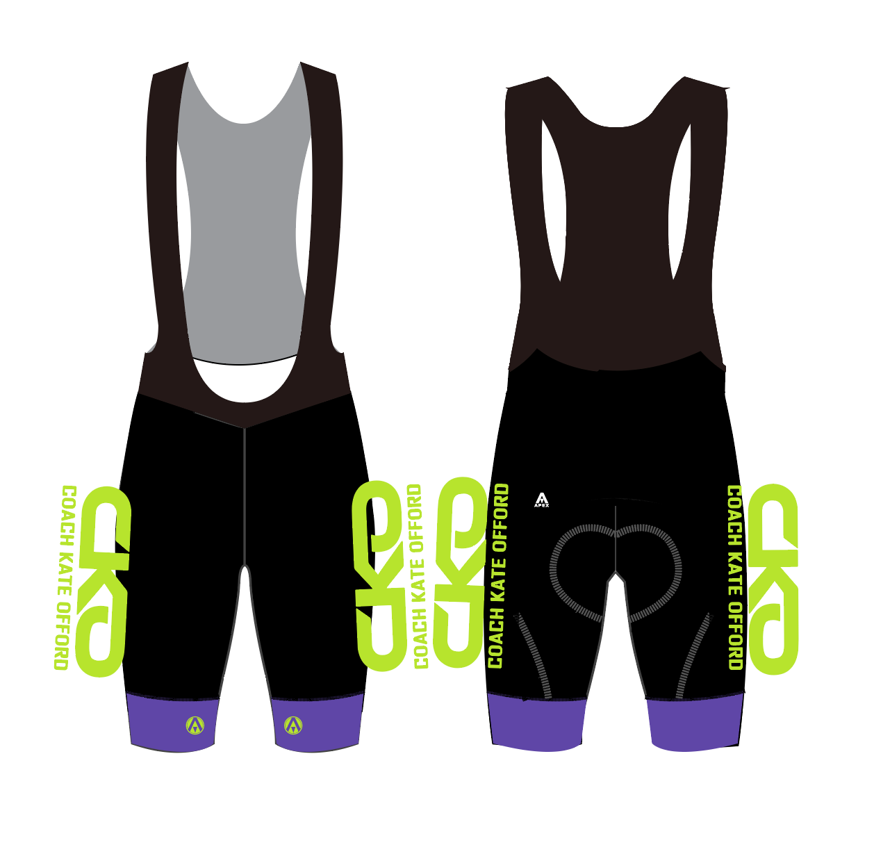 CKO PRO BIB SHORTS