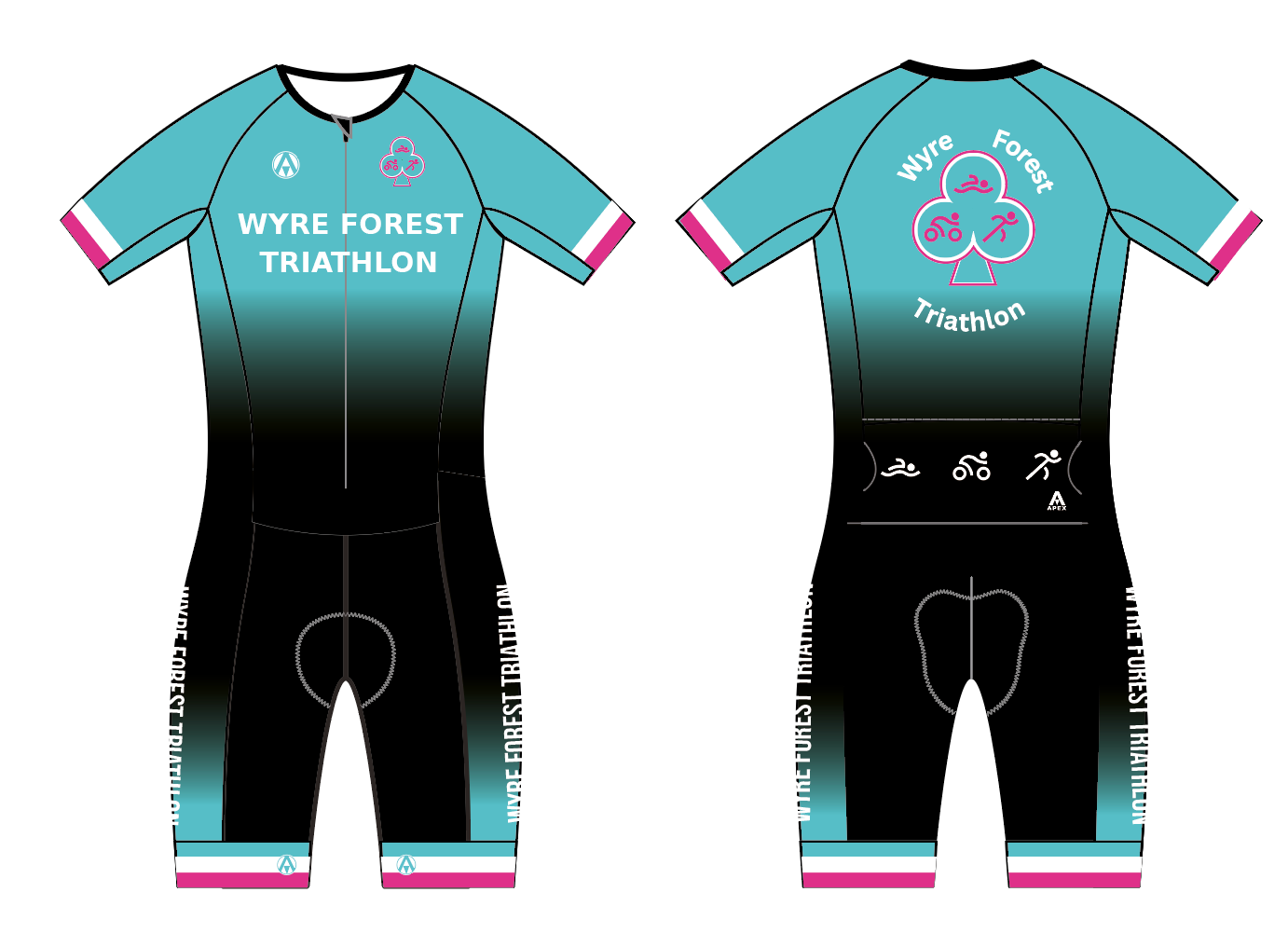 WYRE FOREST TRI PRO SPEED TRI SUIT