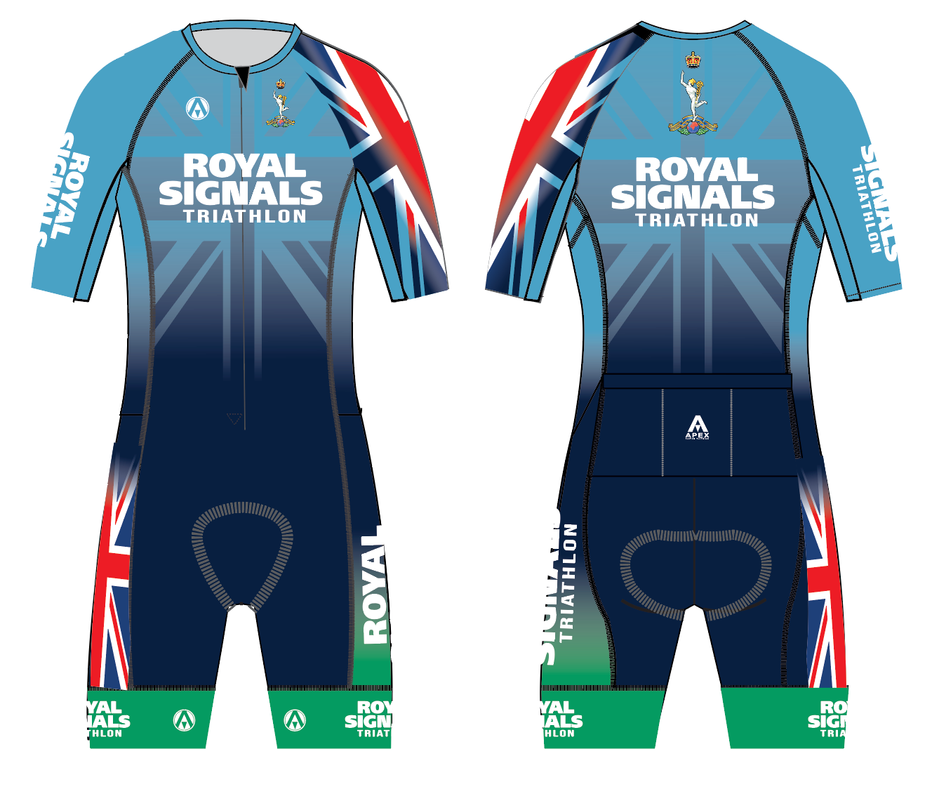 ROYAL SIGNALS TRI PRO SPEED TRI SUIT