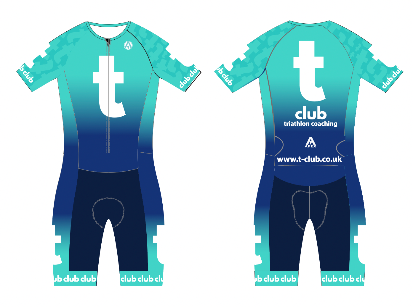 T CLUB ELITE SPEED TRI SUIT