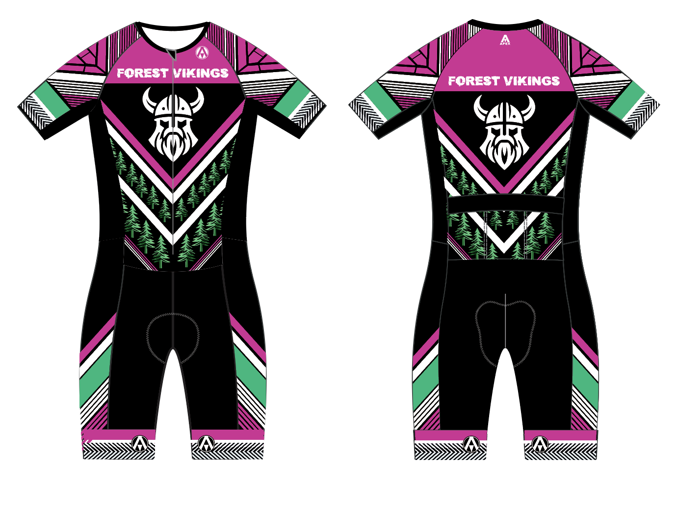 FOREST VIKINGS PRO SPEED TRI SUIT