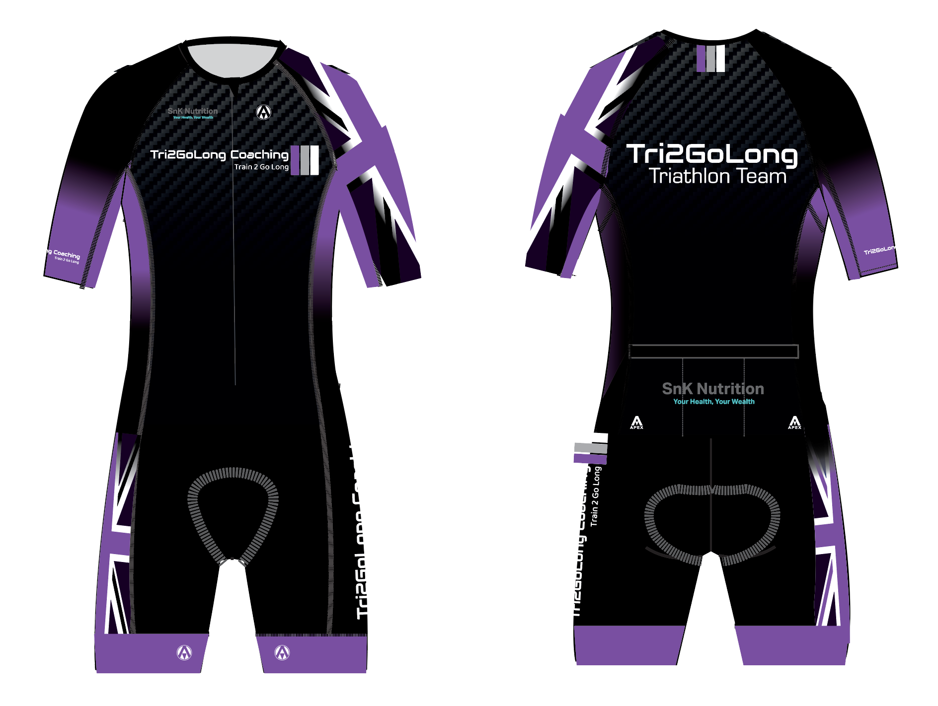 TRI2GOLONG PRO SPEED TRI SUIT