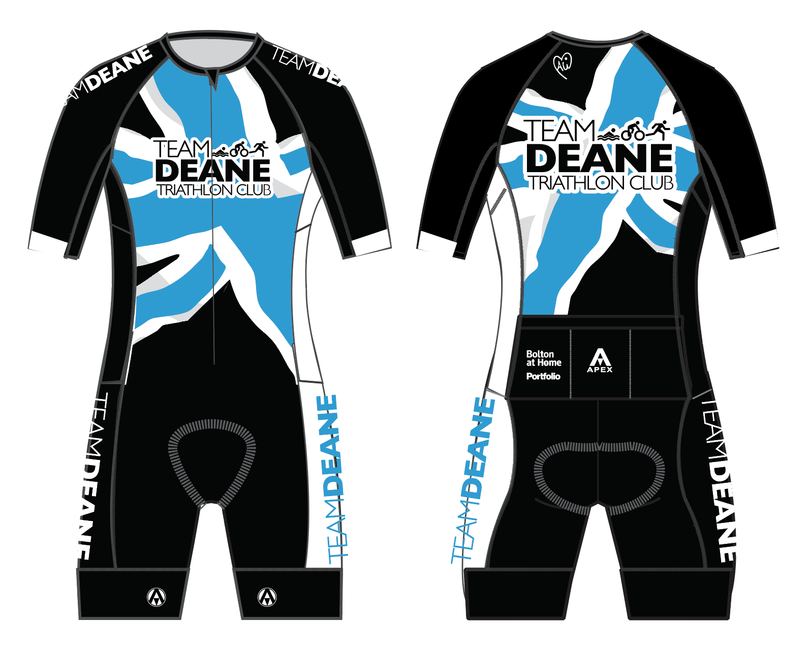 TEAM DEANE PRO SPEED TRI SUIT