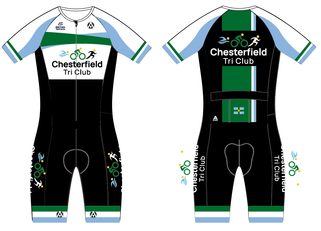 CHESTERFIELD TRI PRO SPEED TRI SUIT