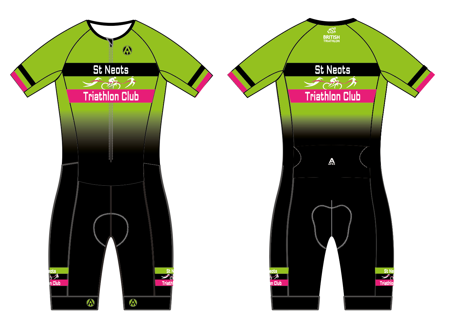 ST NEOTS ELITE SPEED TRI SUIT
