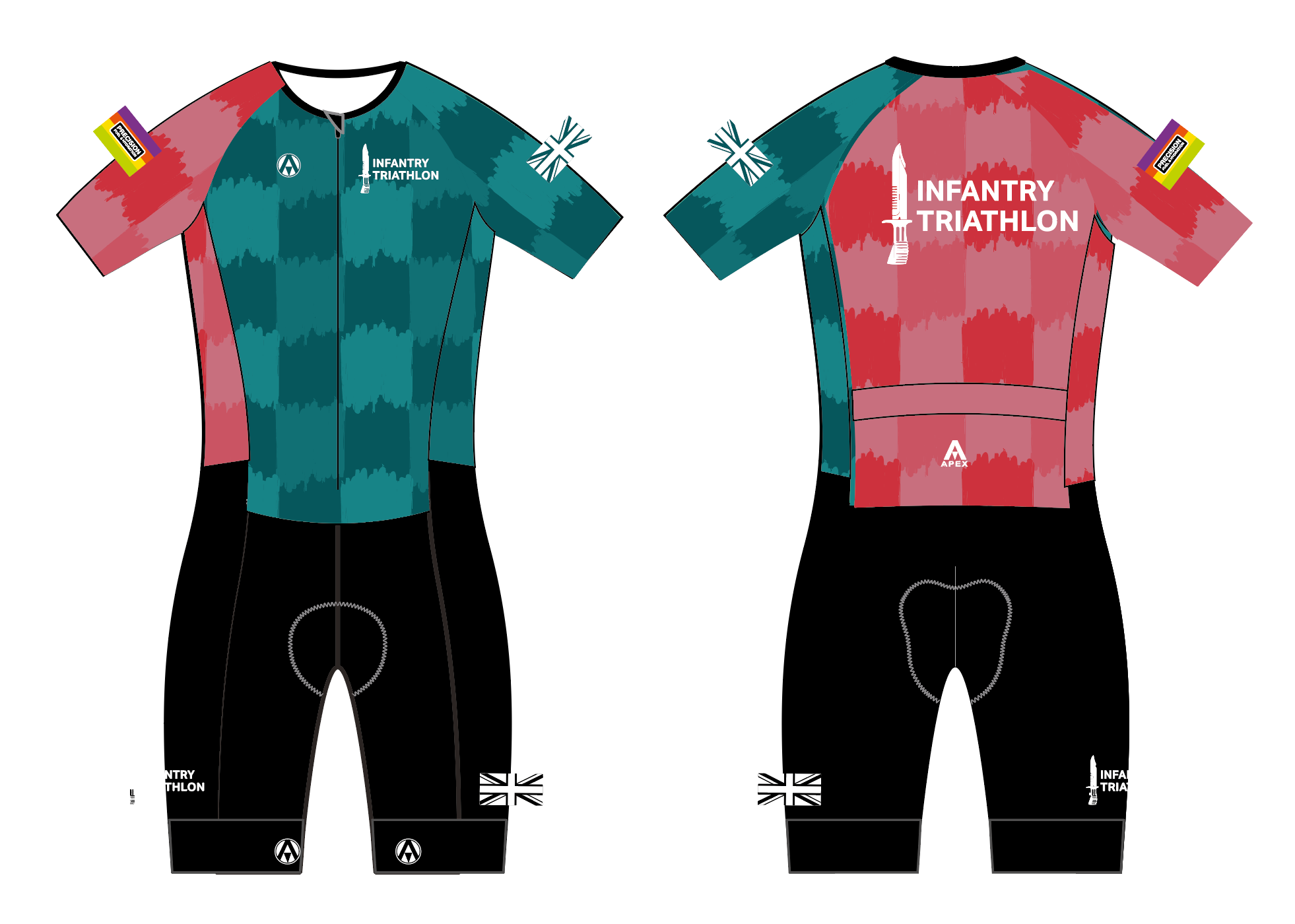 INFANTRY TRI PRO SPEED TRI SUIT