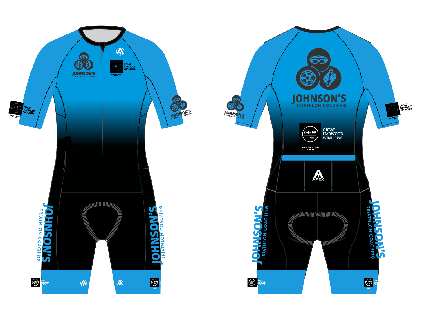 JOHNSONS COACHING PRO SPEED TRI SUIT