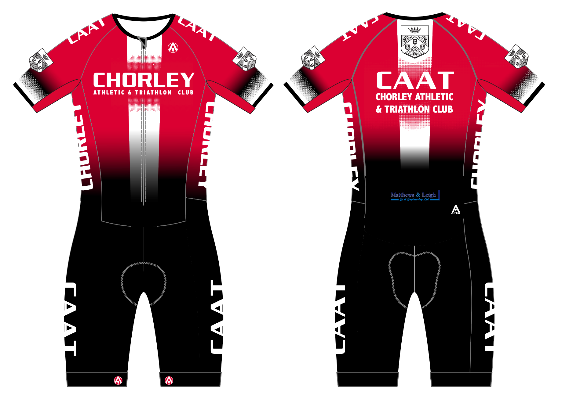 CHORLEY TRI ELITE SPEED TRI SUIT