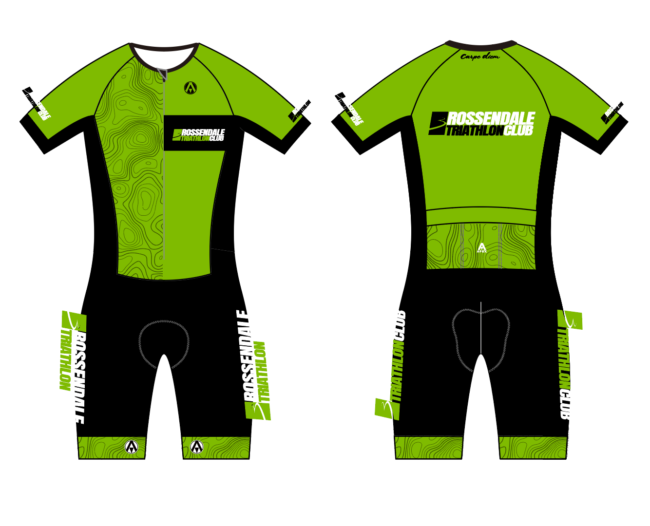 ROSSENDALE TRI CLUB PRO SPEED TRI SUIT