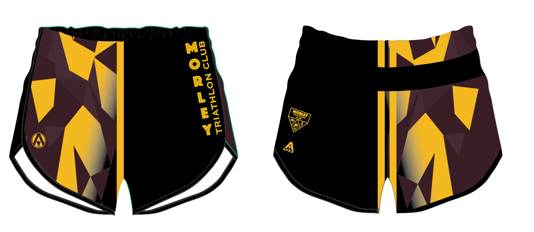 MORLEY TRI PRO AIRLITE RUN SHORTS