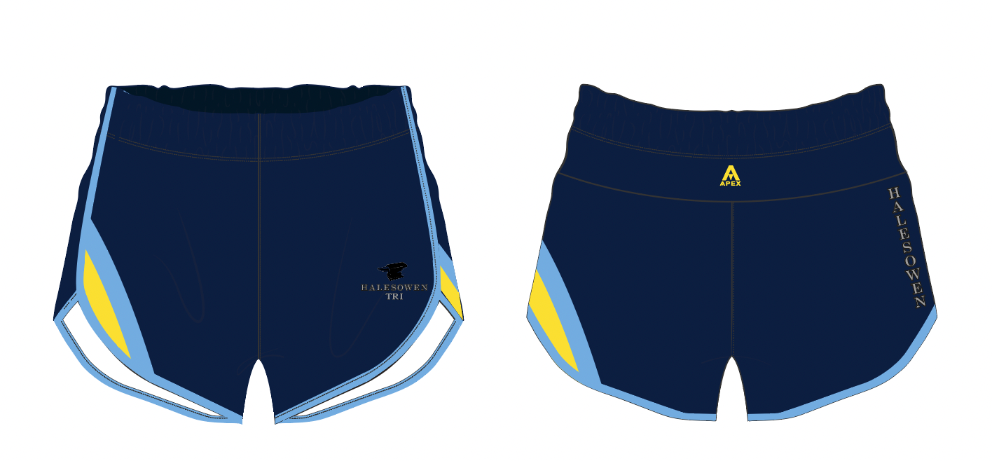 HALESOWEN TRI PRO AIRLITE RUN SHORTS