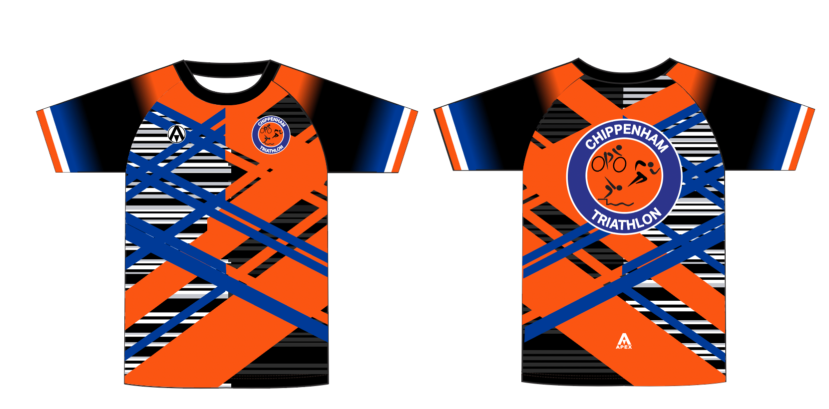 CHIPPENHAM TRI FULL CUSTOM T SHIRT - KIDS