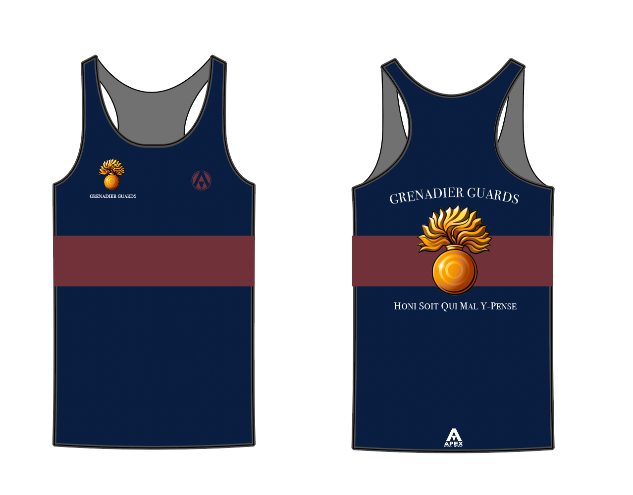 GRENADIER GUARDS TRI RUN VEST