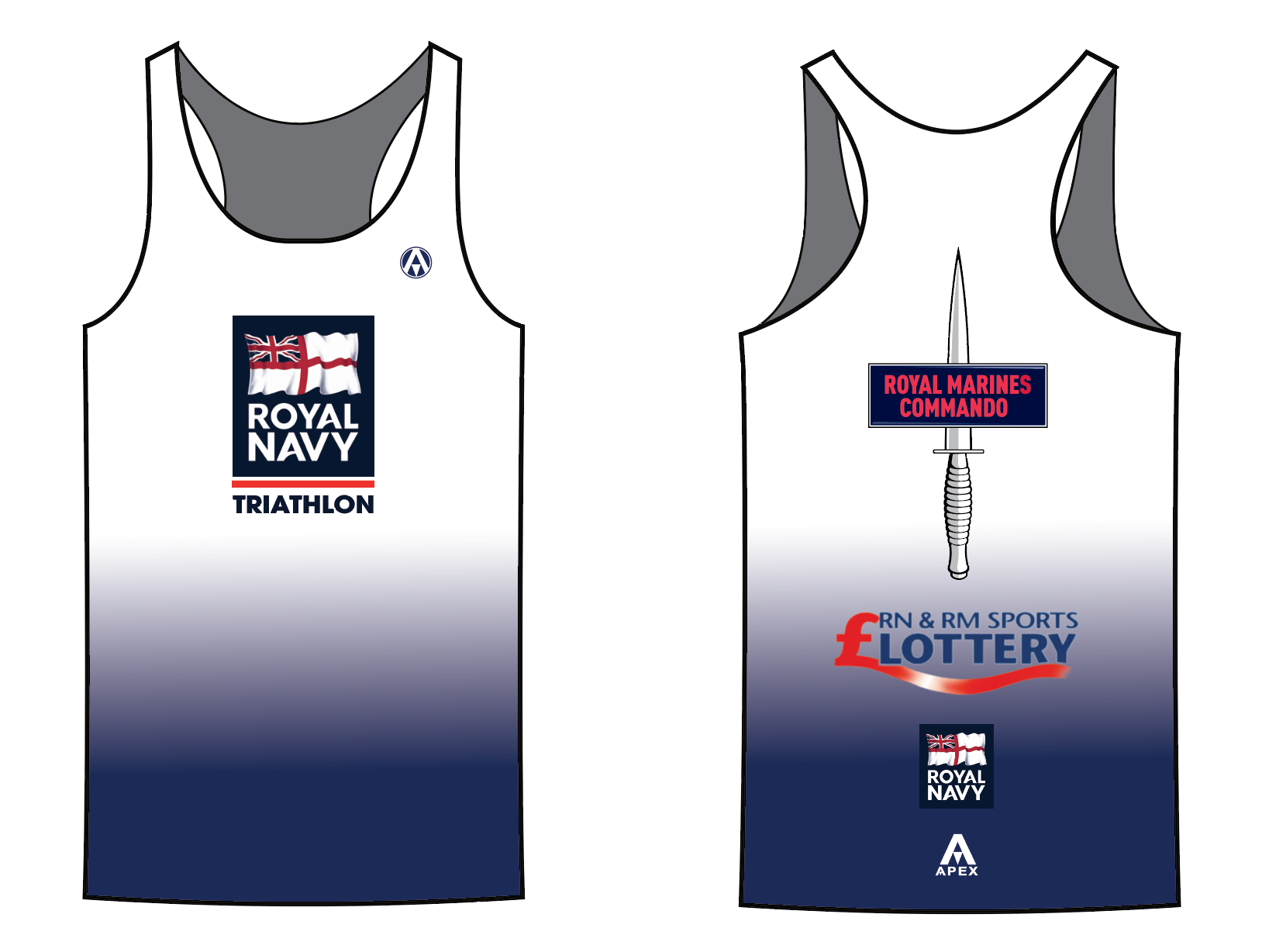 ROYAL NAVY TRI RUN VEST