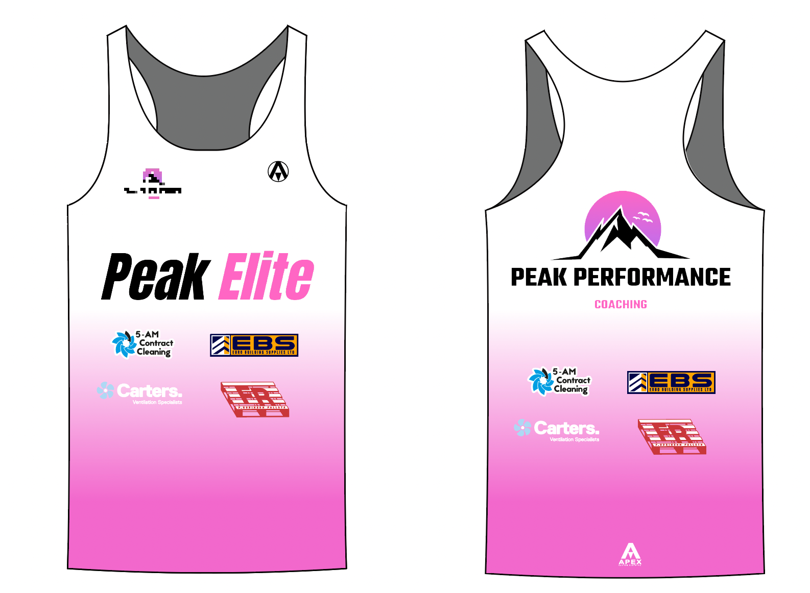 PEAK PERFORMANCE CT PRO ULTRA LITE RUN VEST - WHITE/PINK
