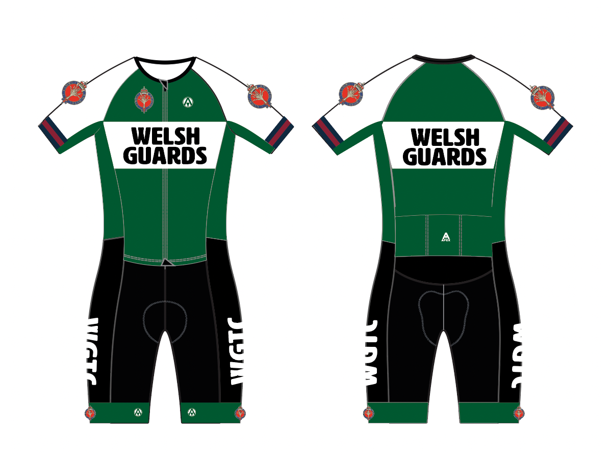 WELSH GUARDS PRO ENDURANCE RACE SPEED TRI SUIT