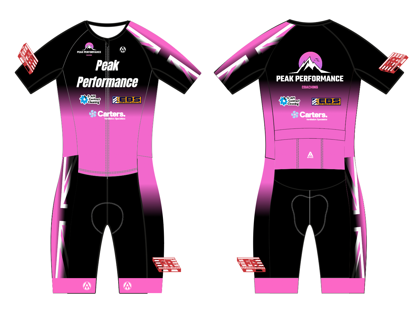 PEAK PERFORMANCE CT PRO ENDURANCE RACE SPEED TRI SUIT