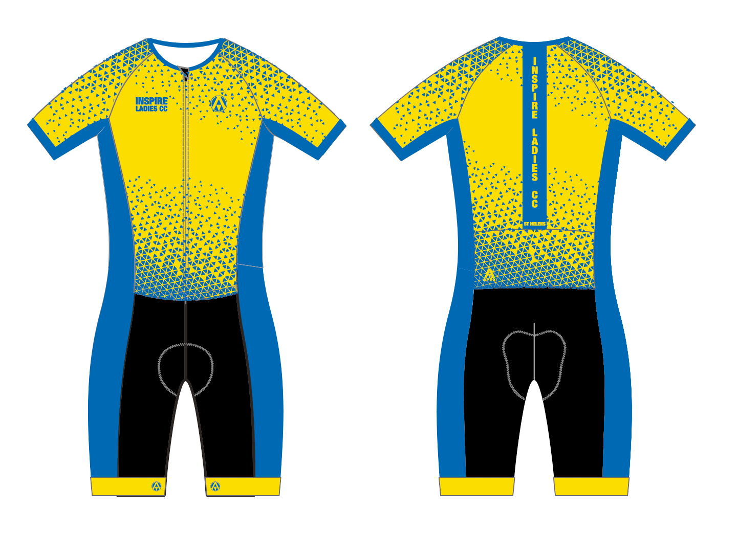 INSPIRE LADIES CC PRO SPEED TRI SUIT