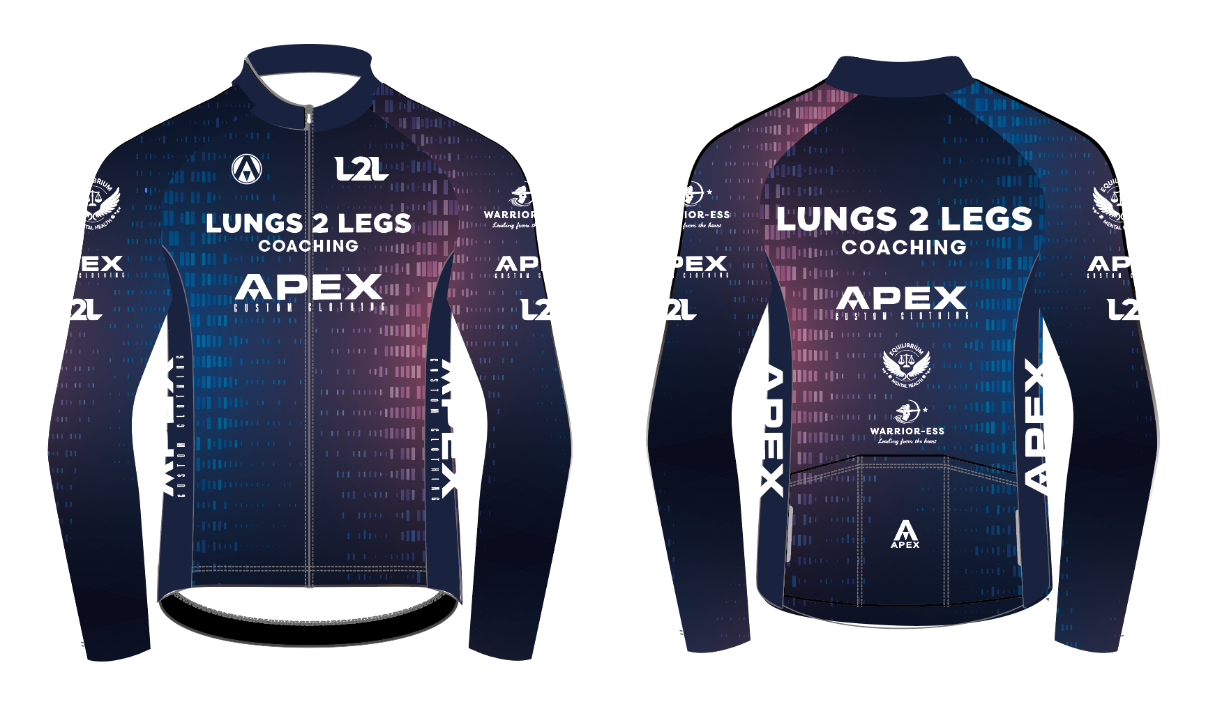 LUNGS 2 LEGS PRO LONG SLEEVE AERO JERSEY