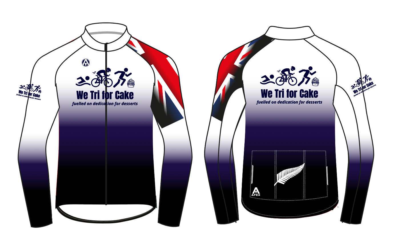 WE TRI FOR CAKE STELVIO WINTER JACKET