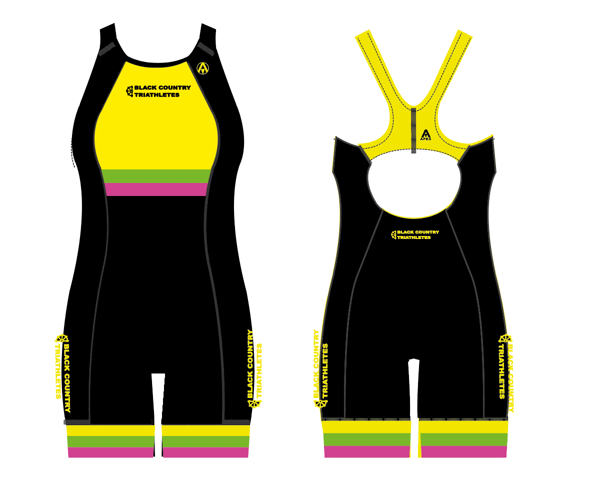 BLACK COUNTRY TRI APEX AQUA PRO + WOMENS SWIMSUIT