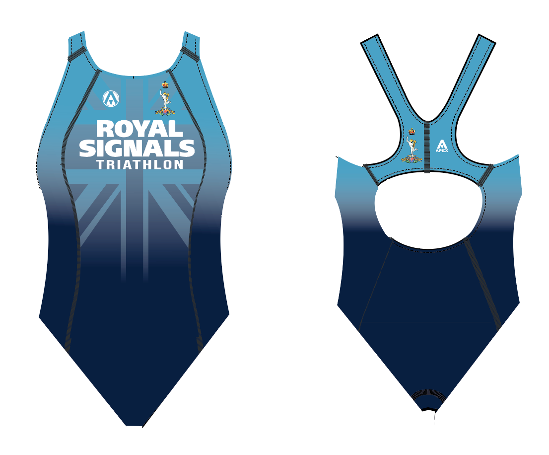 ROYAL SIGNALS TRI APEX AQUA PRO WOMENS SWIMSUIT