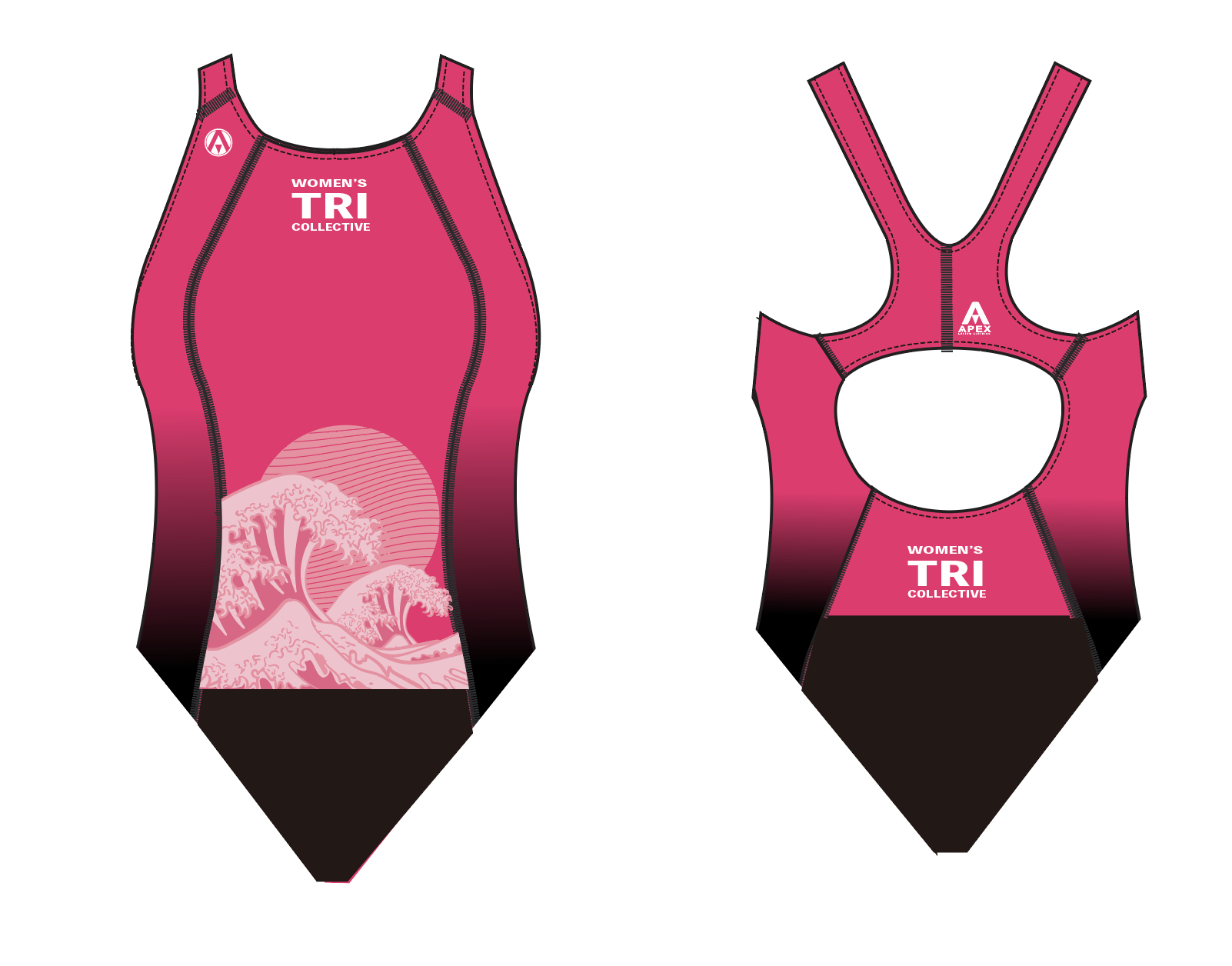 WOMEN'S TRI COLLECTIVE APEX AQUA PRO WOMENS SWIMSUIT