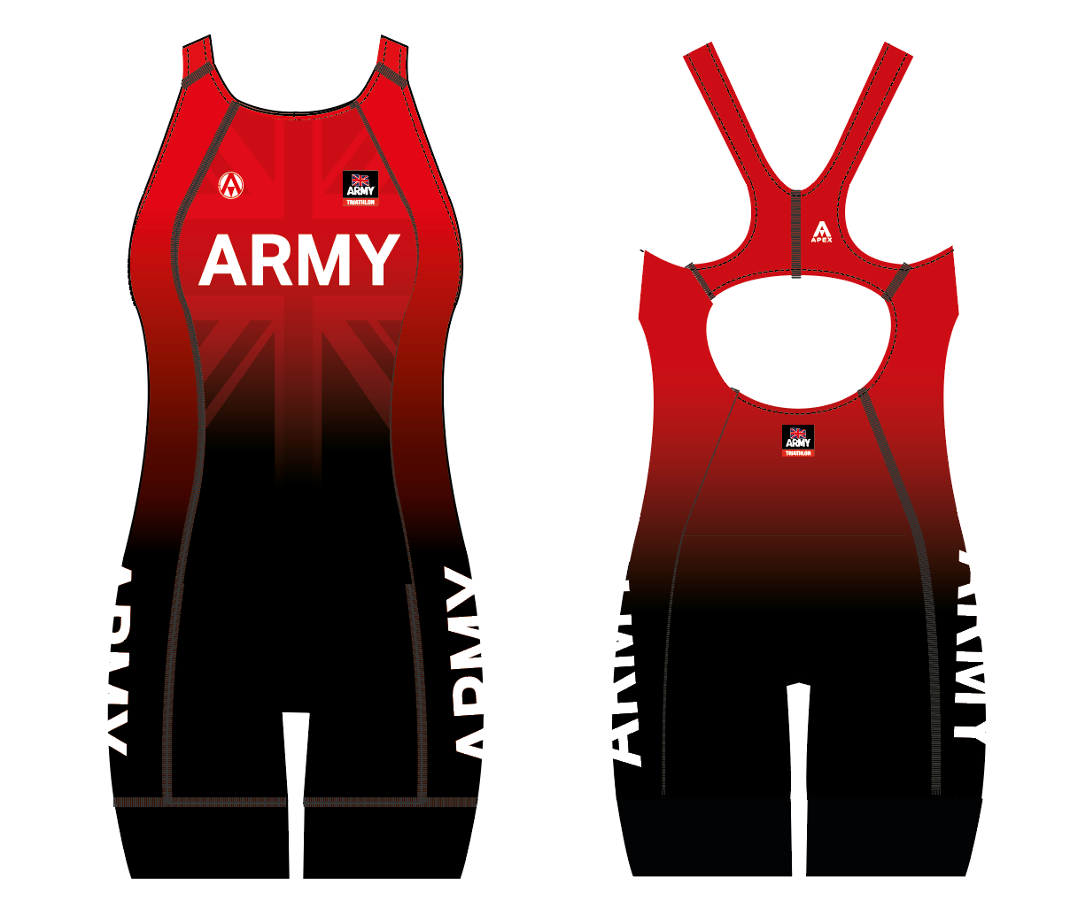 ARMY TRI APEX AQUA PRO + WOMENS SWIMSUIT