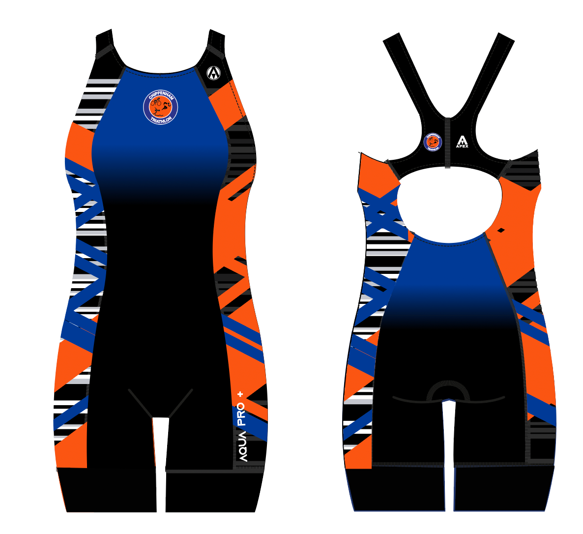 CHIPPENHAM TRI APEX AQUA PRO + WOMENS SWIMSUIT