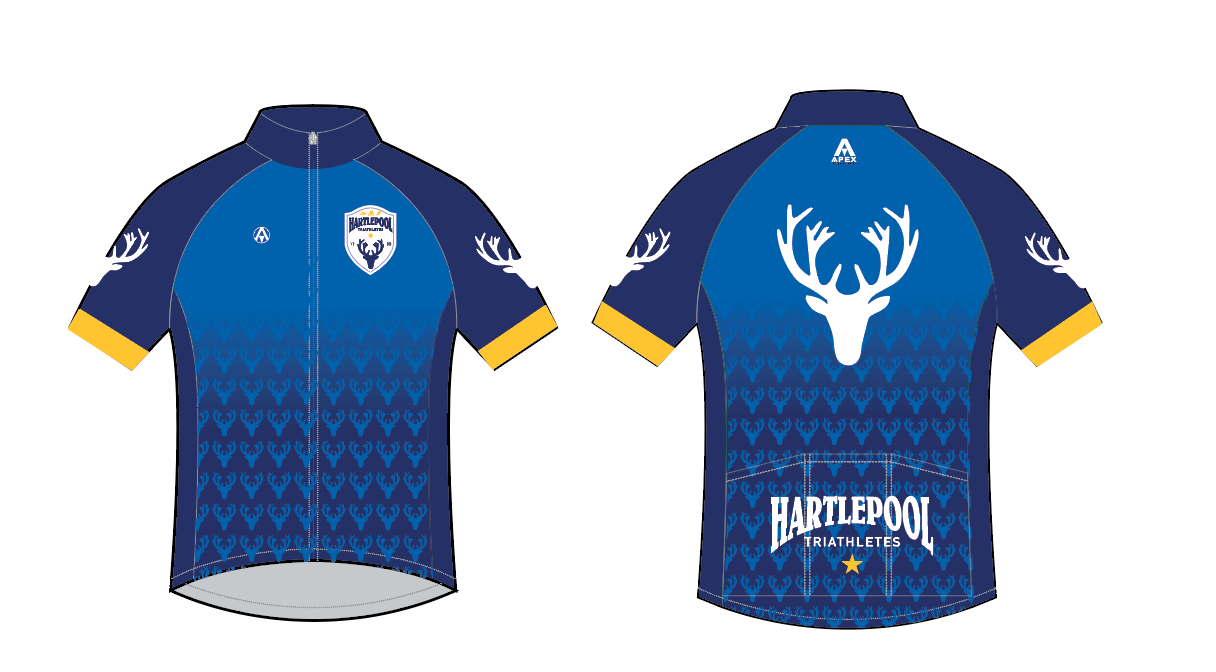 HARTLEPOOL TRIATHLETES TEAM SS JERSEY - KIDS