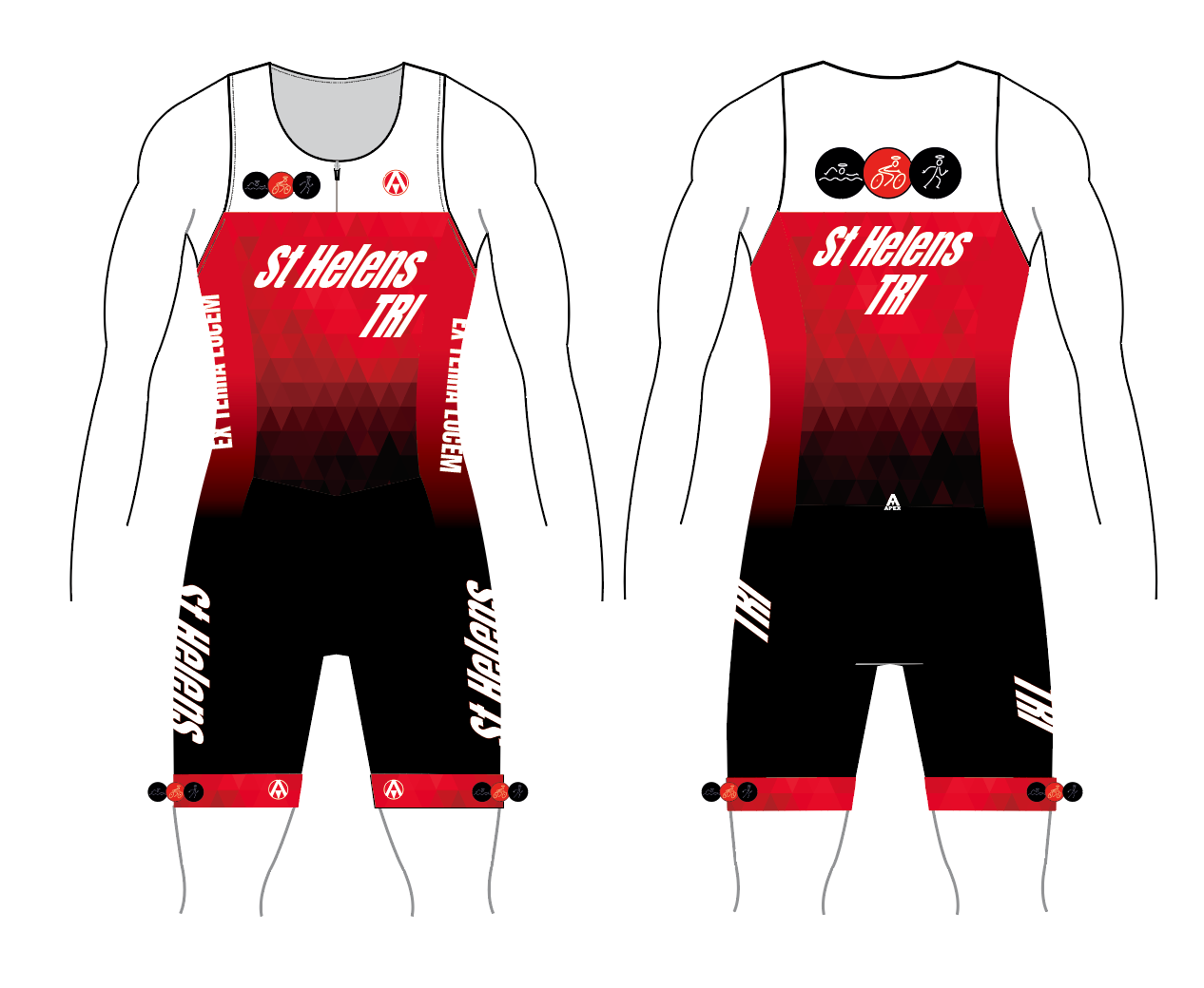 ST HELENS TRI PRO TRI SUIT