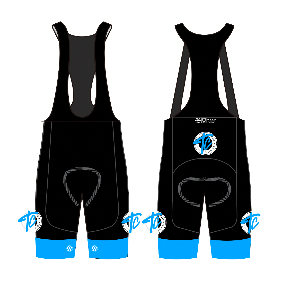 TC COACHING TEAM BIB SHORTS