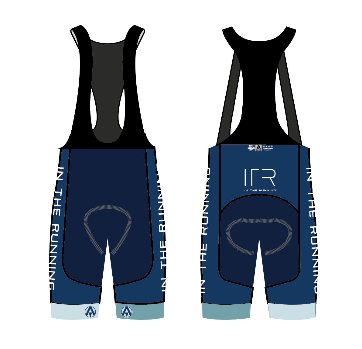 ITR TEAM BIB SHORTS