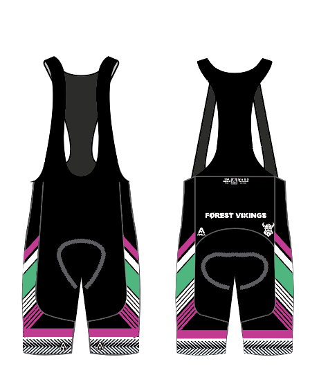 FOREST VIKINGS TEAM BIB SHORTS