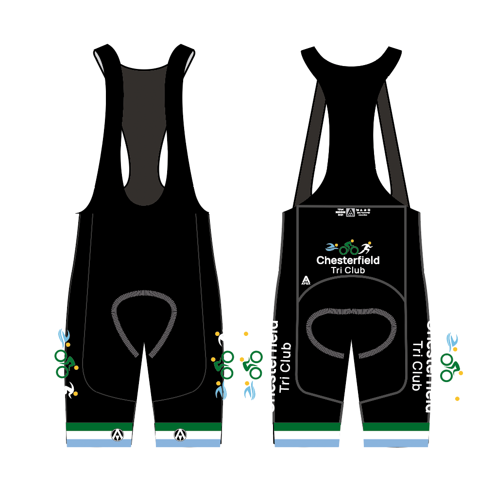 CHESTERFIELD TRI TEAM BIB SHORTS