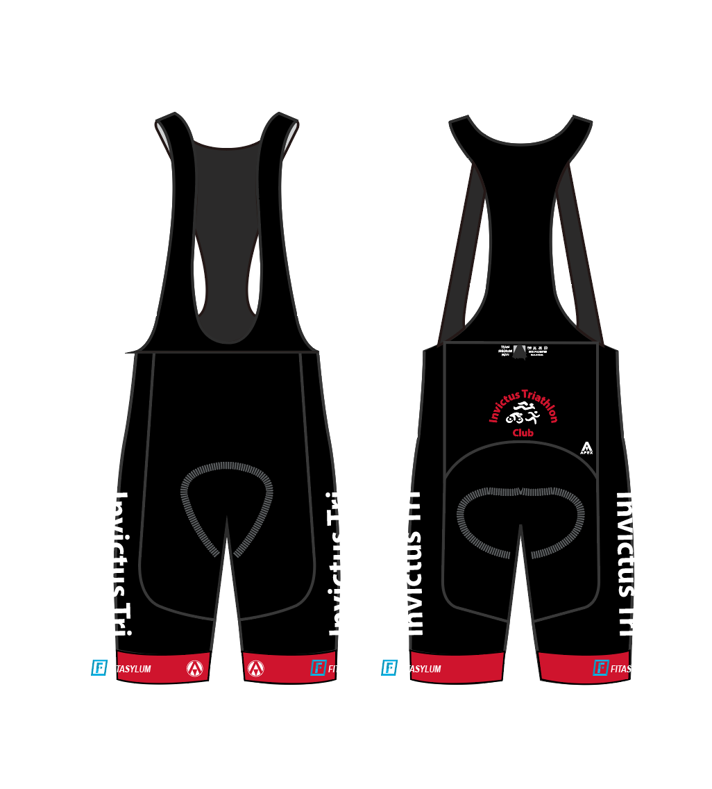INVICTUS TRI TEAM BIB SHORTS - KIDS