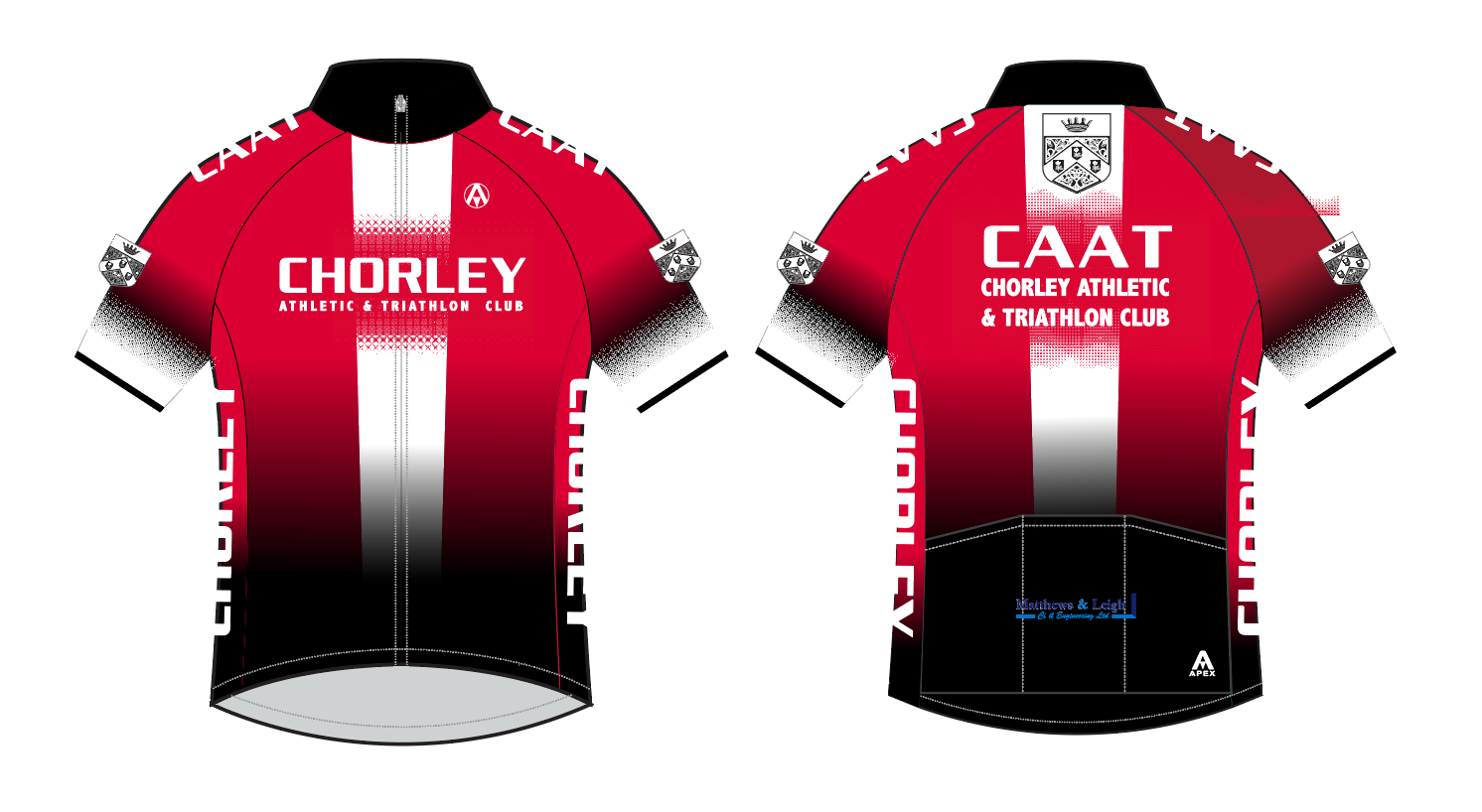 CHORLEY TRI TEAM SS JERSEY - KIDS
