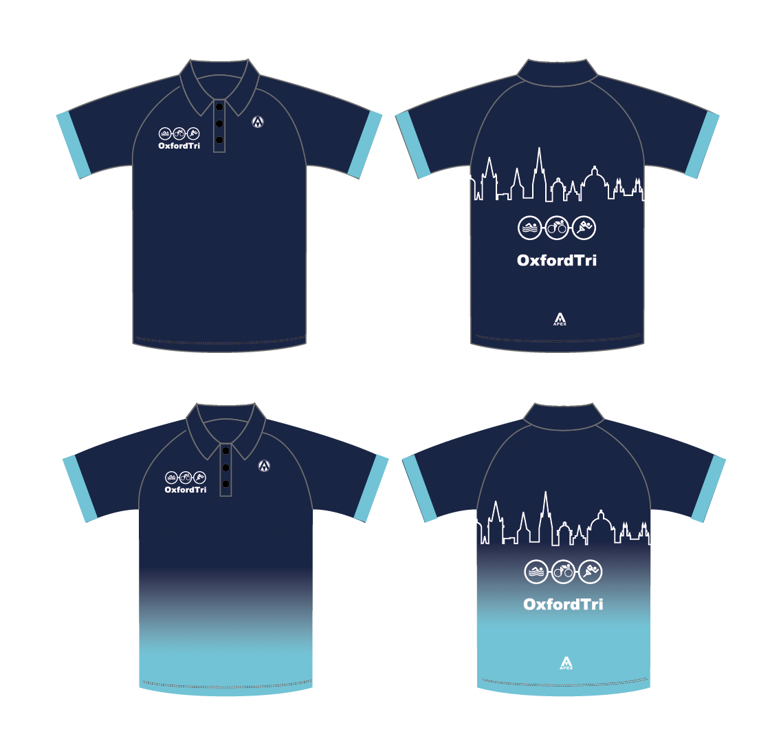 OXFORD TRI POLO SHIRT