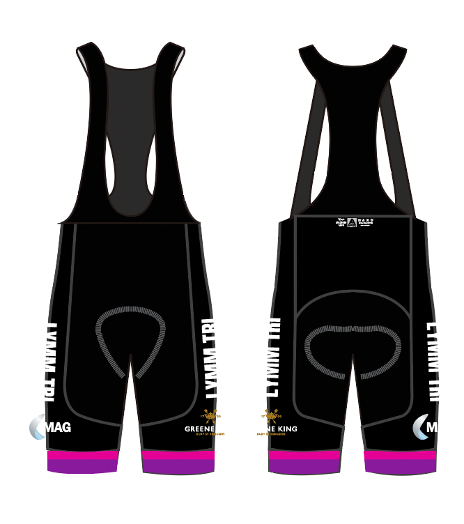 LYMM TRI TEAM BIB SHORTS