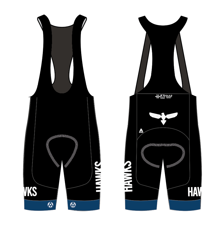 HETTON HAWKS TEAM BIB SHORTS