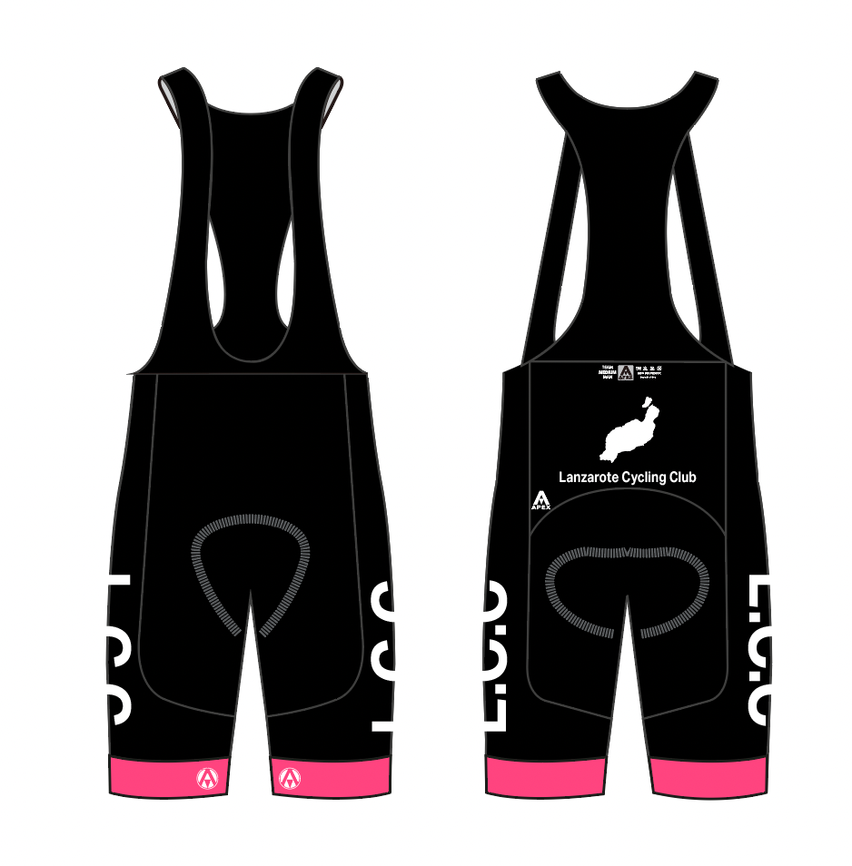 LANZAROTE CC TEAM BIB SHORTS