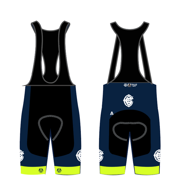 CHRISTCHURCH BC TEAM BIB SHORTS