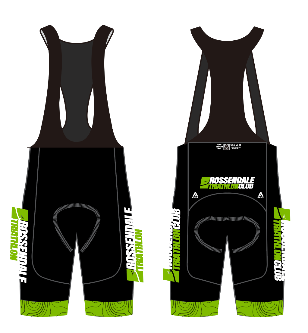 ROSSENDALE TRI CLUB ELITE BIB SHORTS