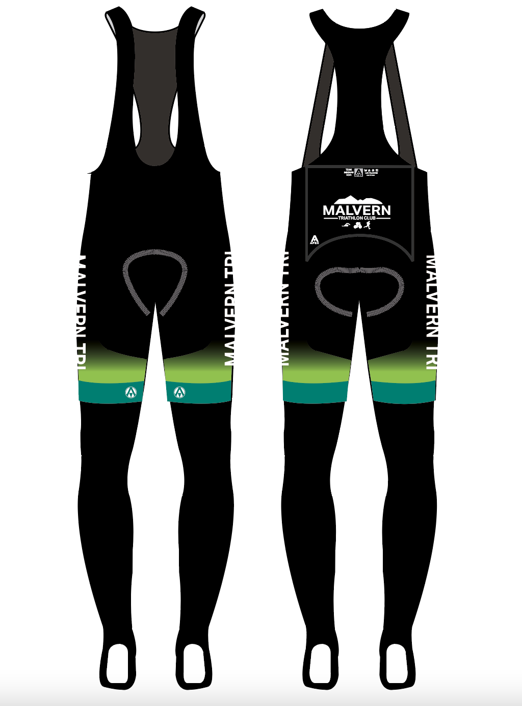 MALVERN TRI PRO BIB TIGHTS
